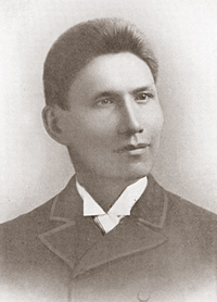 Photo of Charles Eastman (Ohiyesa) in 1890