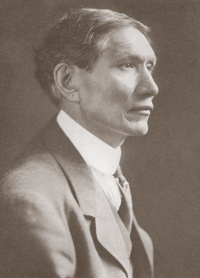 Photo of Charles Eastman (Ohiyesa) in 1916