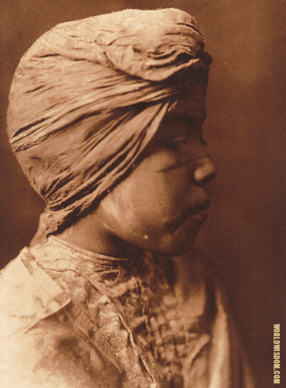 "Sholya - Mohave girl" - Mohave, by Edward S. Curtis from The North American Indian Volume 2