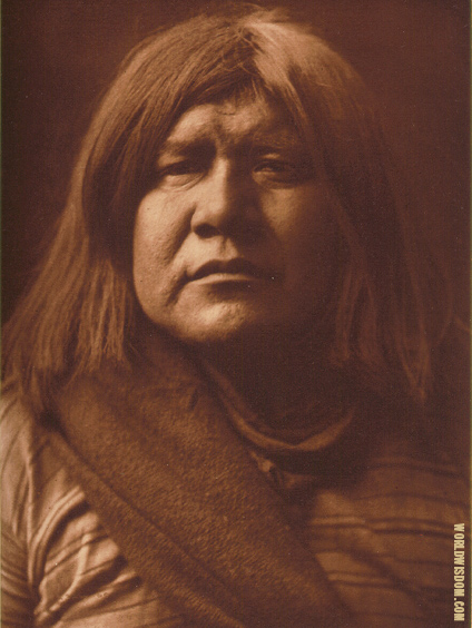 "A Yuma" - Yuma, by Edward S. Curtis from The North American Indian Volume 2