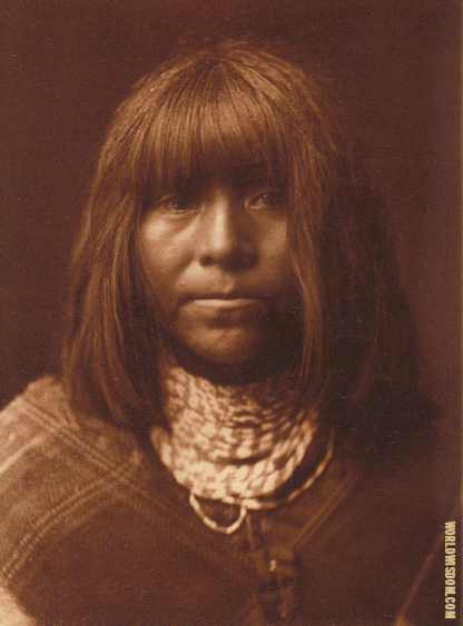 "Tathamiche" - Walapai, by Edward S. Curtis from The North American Indian Volume 2