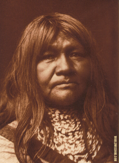 "Nerije" - Walapai, by Edward S. Curtis from The North American Indian Volume 2