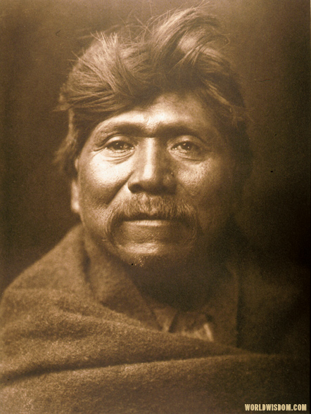 "Pachilawa - Walapai chief" - Walapai, by Edward S. Curtis from The North American Indian Volume 2 