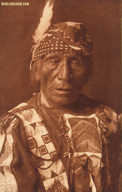 "Good Voice Hawk -Yanktonai", by Edward S. Curtis from The North American Indian Volume 3