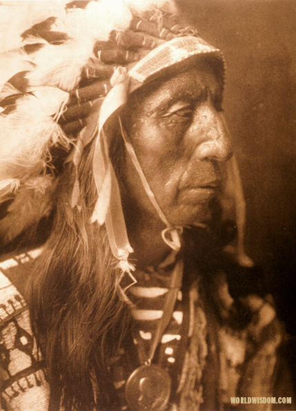 "Jack Red Cloud - Teton Sioux", by Edward S. Curtis from The North American Indian Volume 3 