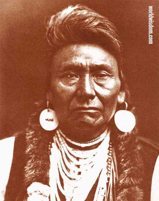 Chief Joseph Rolling Thunder - Nez Perce