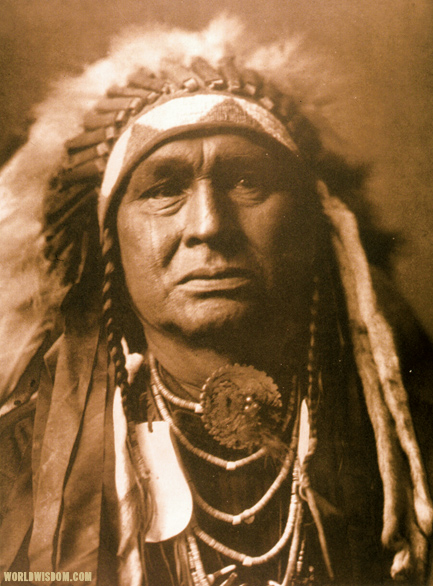 "White Man Runs Him" - Apsaroke, by Edward S. Curtis from The North American Indian Volume 4