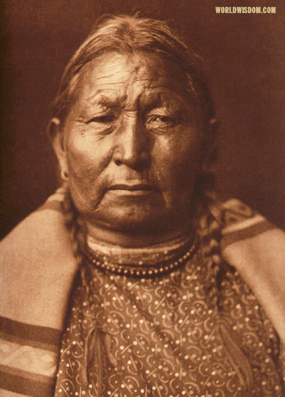 "Cheyenne matron" - Cheyenne, by Edward S. Curtis from The North American Indian Volume 6