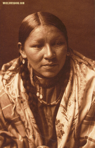 "Cheyenne young woman" - Cheyenne, by Edward S. Curtis from The North American Indian Volume 6