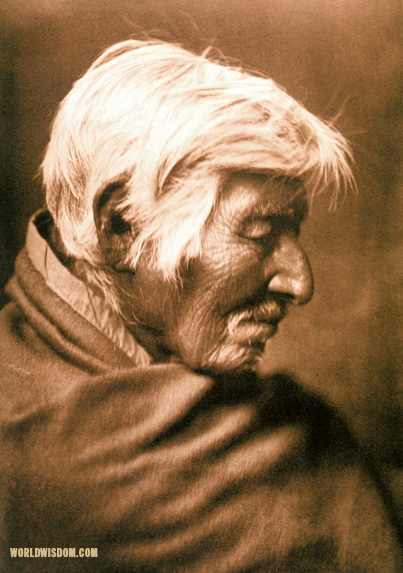 "Klickitat profile", by Edward S. Curtis from The North American Indian Volume 7

