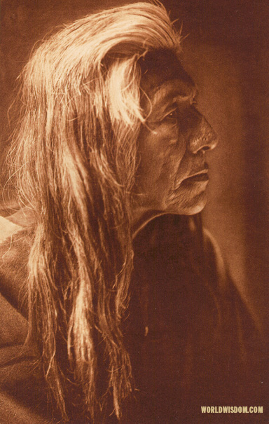 "Grizzly-Bear Ferocious - Nez Perces", by Edward S. Curtis from The North American Indian Volume 8


