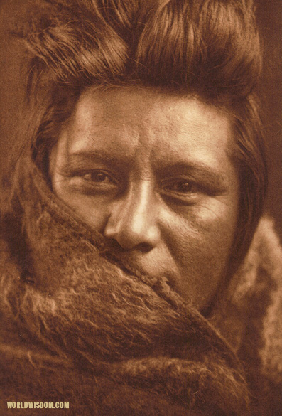 "A young Umatilla", by Edward S. Curtis from The North American Indian Volume 8

