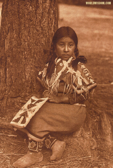 "Umatilla child", by Edward S. Curtis from The North American Indian Volume 8

