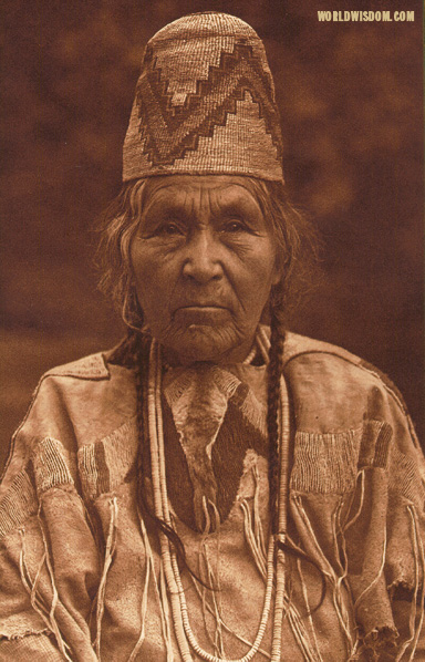 "Cayuse matron", by Edward S. Curtis from The North American Indian Volume 8

