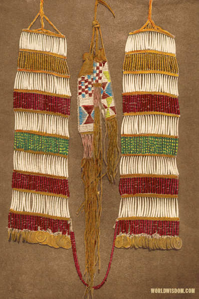 "Whishham beadwork", by Edward S. Curtis from The North American Indian Volume 8


