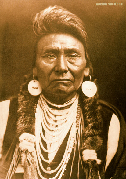 "Chief Joseph - Nez Perces", by Edward S. Curtis from The North American Indian Volume 8

