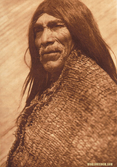"Lahkeudup" - Skokomish, by Edward S. Curtis from The North American Indian Volume 9

