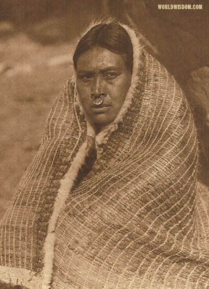 "A Nootka belle - Nootka", by Edward S. Curtis from The North American Indian Volume 11
