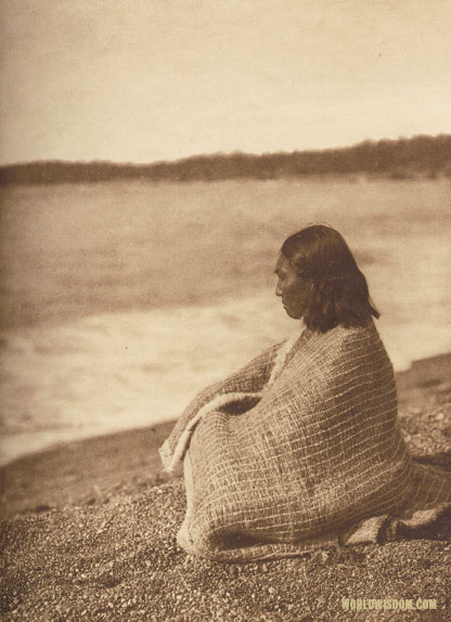 "By the sea - Nootka", by Edward S. Curtis from The North American Indian Volume 11