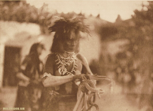 "The 'catcher' - Hopi", by Edward S. Curtis from The North American Indian Volume 12
