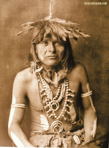 "Snake priest - Hopi", by Edward S. Curtis from The North American Indian Volume 12

