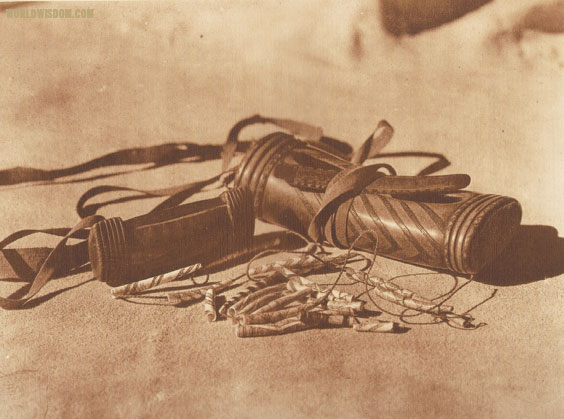 "Hupa purses and money - Hupa", by Edward S. Curtis from The North American Indian Volume 13

