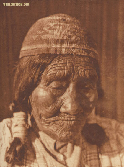 "An ancient Yurok - Yurok", by Edward S. Curtis from The North American Indian Volume 13

