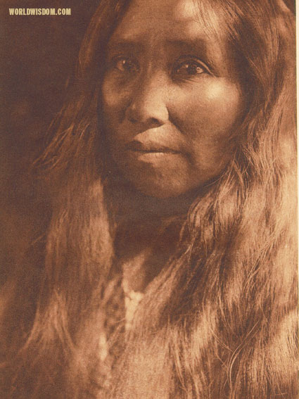 "A Kato woman", by Edward S. Curtis from The North American Indian Volume 14
