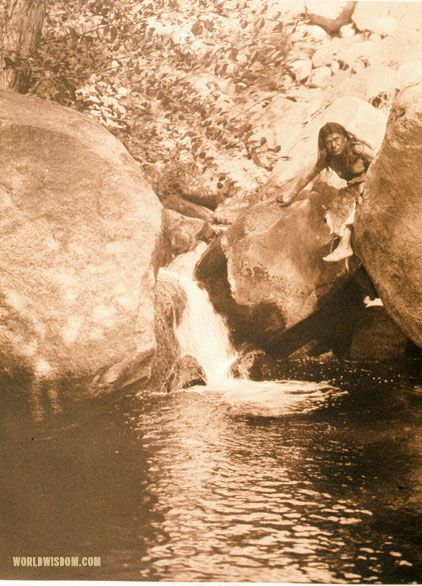 "Fisherman" - Miwok, by Edward S. Curtis from The North American Indian Volume 14
