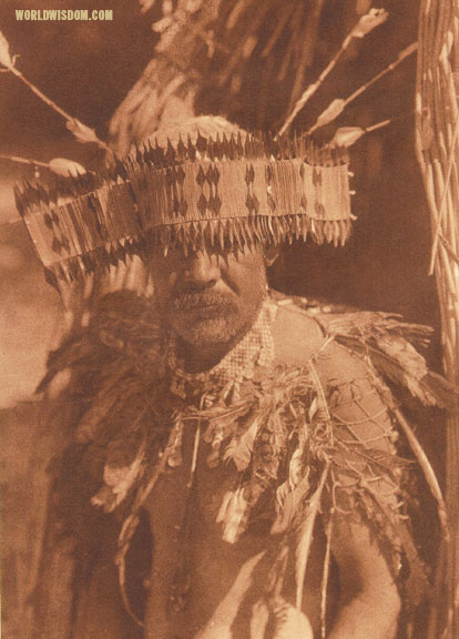 "Pomo dance costume", by Edward S. Curtis from The North American Indian Volume 14
