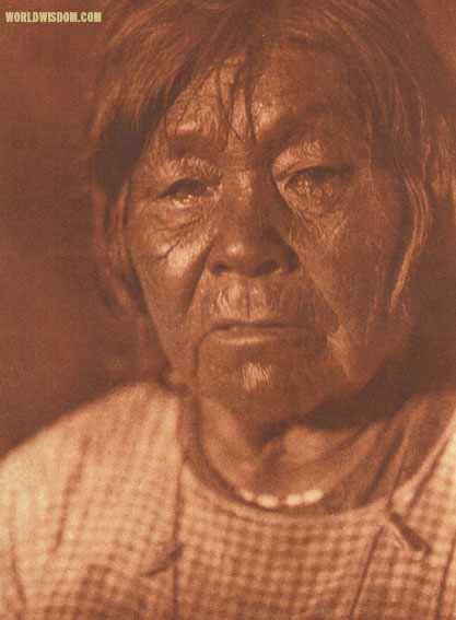 "A Wailaki woman", by Edward S. Curtis from The North American Indian Volume 14
