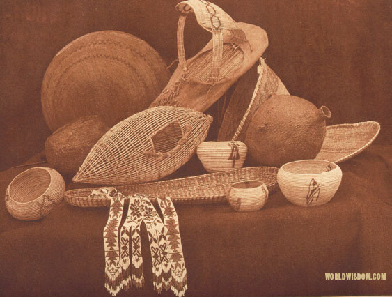 "Paviotso basketry", by Edward S. Curtis from The North American Indian Volume 15
