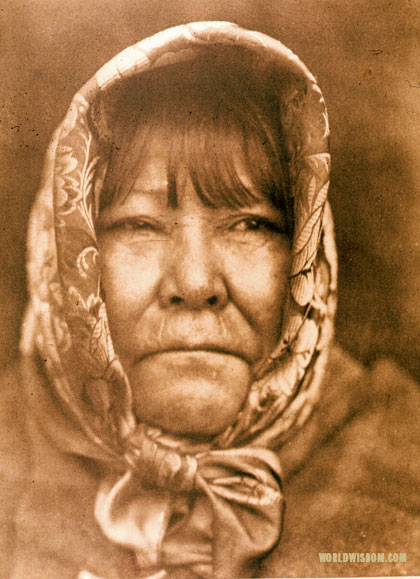 "Datsolali, Washo basket-maker", by Edward S. Curtis from The North American Indian Volume 15
