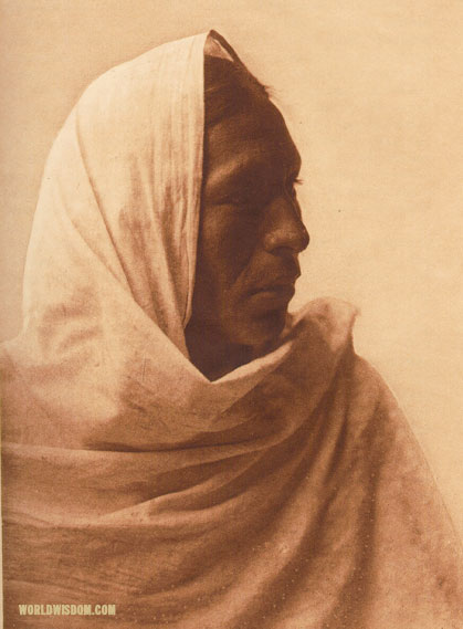 "Iahla - 'Willow'" - Taos, by Edward S. Curtis from The North American Indian Volume 16
