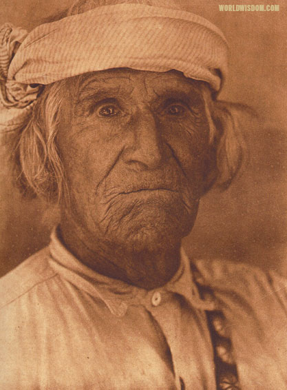 "Santana Quintana" - Cochiti, by Edward S. Curtis from The North American Indian Volume 16
