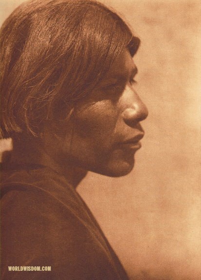 "Sotsona - 'Fox'" - Santo Domingo, by Edward S. Curtis from The North American Indian Volume 16
