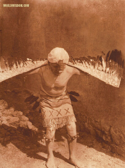 "Eagle dancer - San Ildefonso", by Edward S. Curtis from The North American Indian Volume 17
