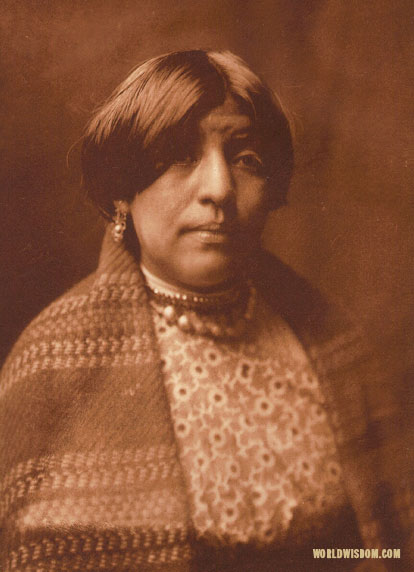 "Yan-tse - 'Willow Yellow' - Nambe", by Edward S. Curtis from The North American Indian Volume 17
