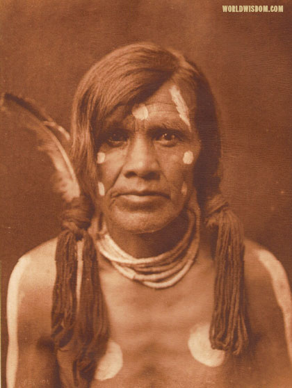 "Mowa - 'Shining Light'", by Edward S. Curtis from The North American Indian Volume 17
