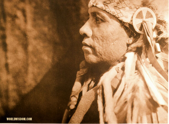"A Wichita man", by Edward S. Curtis from The North American Indian Volume 19
