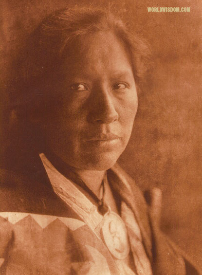 "Standing On The Earth" - Oto, by Edward S. Curtis from The North American Indian Volume 19

