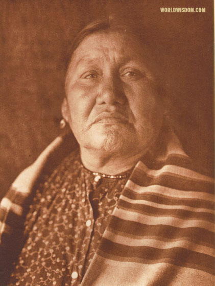 "Wife of Wakonda" - Oto, by Edward S. Curtis from The North American Indian Volume 19
