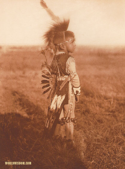 "A little Oto", by Edward S. Curtis from The North American Indian Volume 19
