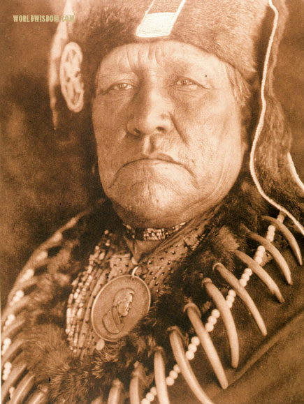 "Old Eagle" - Oto, by Edward S. Curtis from The North American Indian Volume 19
