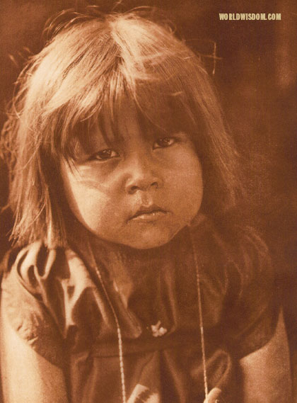 "A little Comanche", by Edward S. Curtis from The North American Indian Volume 19
