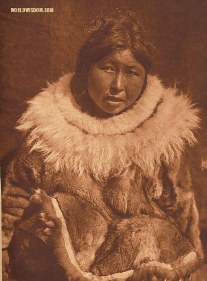 "Ukowuhhuh" - Eskimo of Hooper Bay, by Edward S. Curtis from The North American Indian Volume 20
