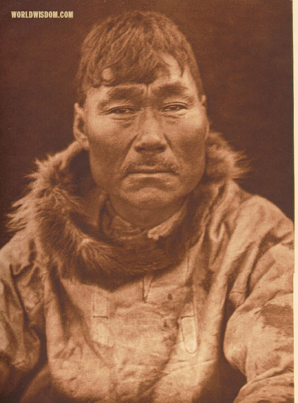 "Oksiwik" - Eskimo of Prince of Wales Island, by Edward S. Curtis from The North American Indian Volume 20
