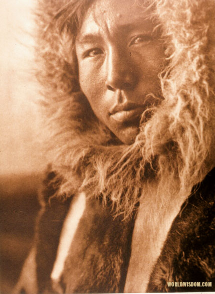 "Jackson, interpreter at Kotzebue", by Edward S. Curtis from The North American Indian Volume 20
