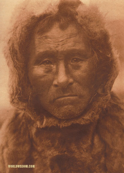 "Noatak man", by Edward S. Curtis from The North American Indian Volume 20

