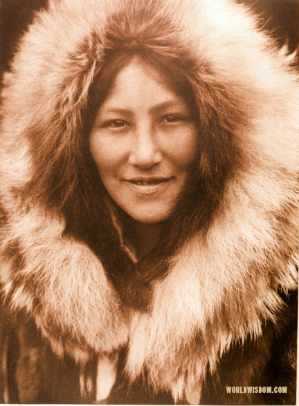 "Ola" - Noatak, by Edward S. Curtis from The North American Indian Volume 20
